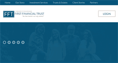 Desktop Screenshot of firstfinancialtrust.com